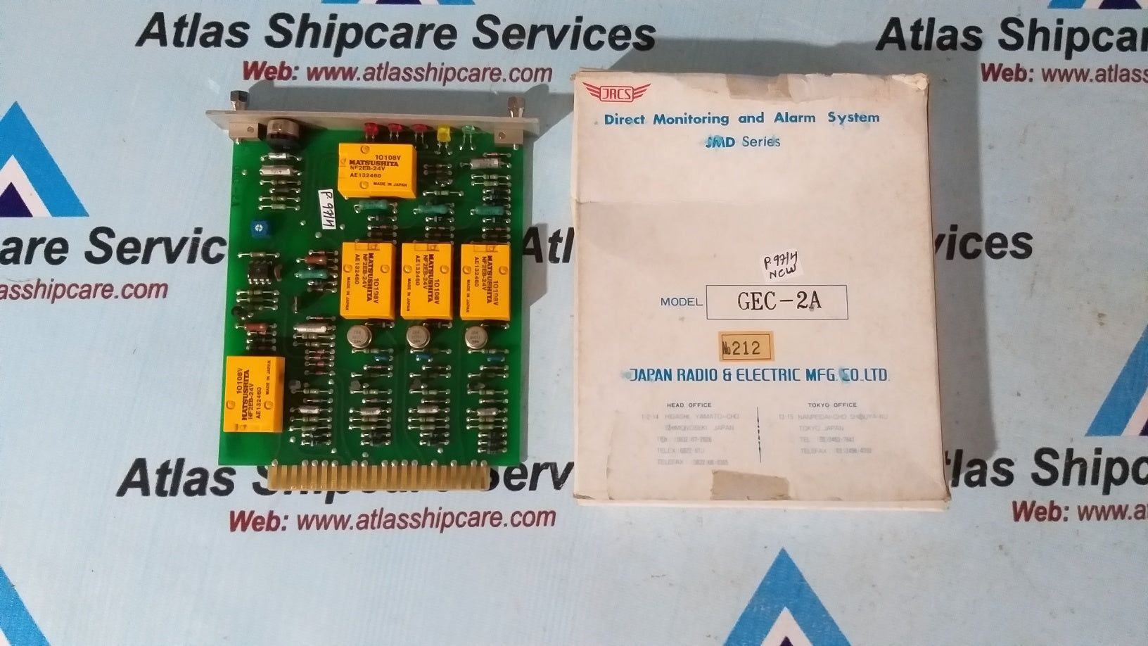 Jrcs GEC-2A Direct Monitoring And Alarm System